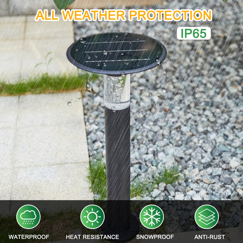 Solar Lawn Light With Dimmable LED